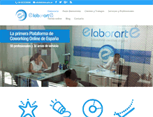 Tablet Screenshot of elaborarte.es